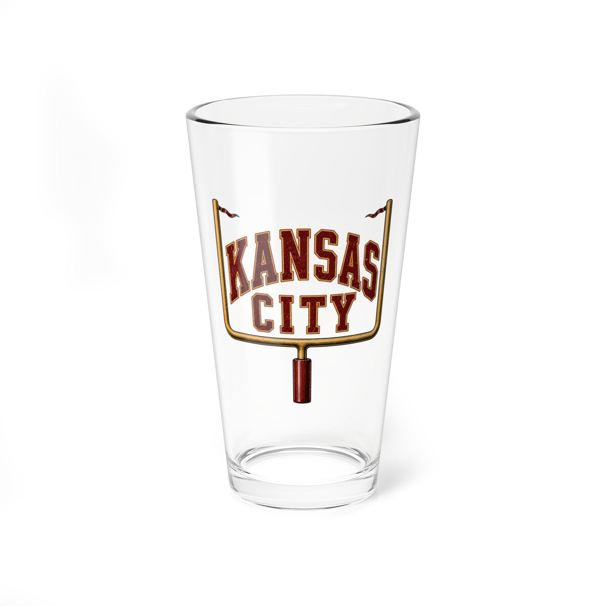 Kansas City Field Goal Glass